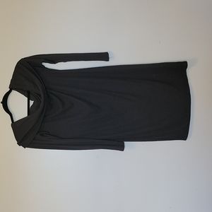 Off-Shoulder Maternity Sweater Dress